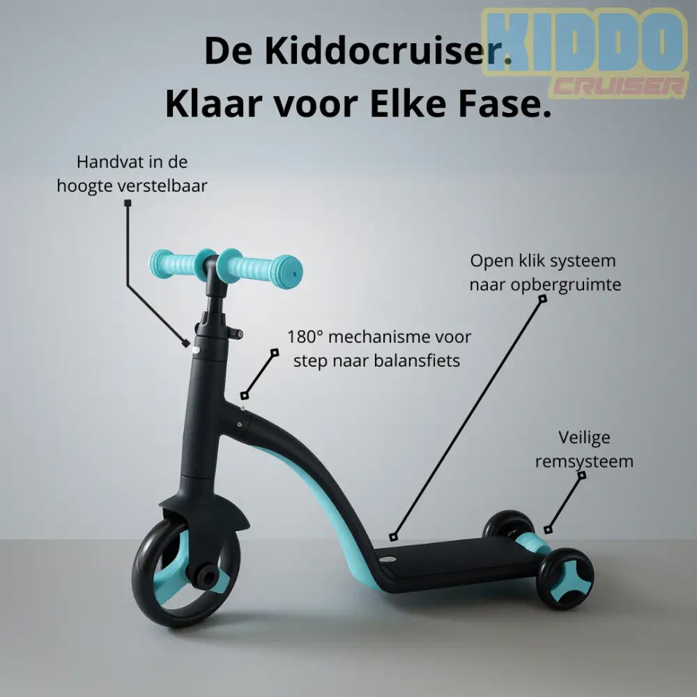 3 in 1 Convertible KiddoCruiser