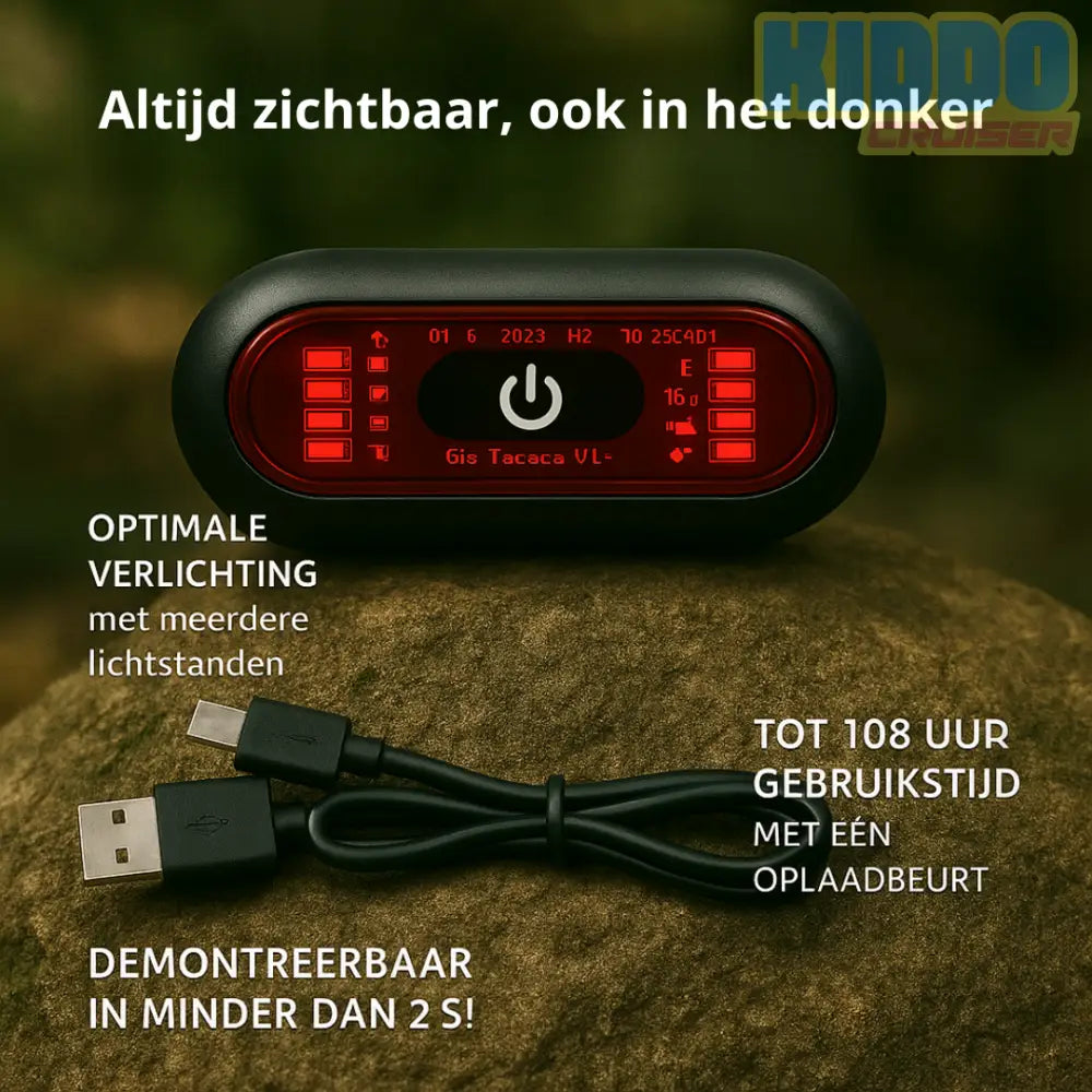 KiddoCruiser Lampjes