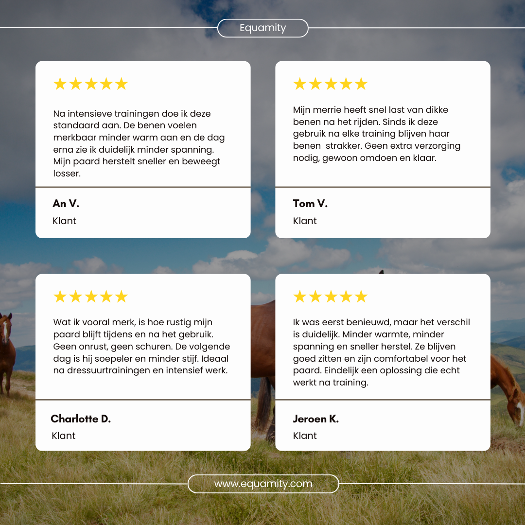 Equamity Cooling Recovery Beenbeschermers