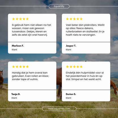 Equamity Horsehair Clean Roller