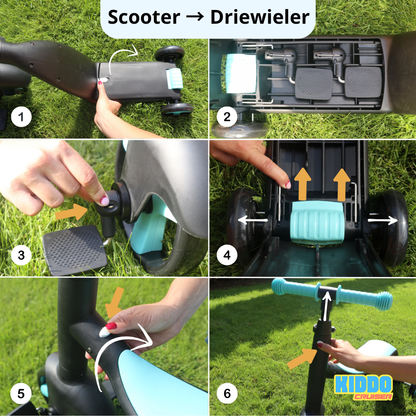 3-in-1 Convertible KiddoCruiser