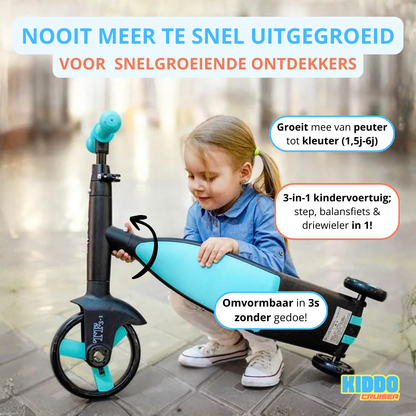 3-in-1 Convertible KiddoCruiser