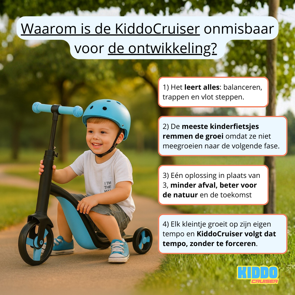 3-in-1 Convertible KiddoCruiser